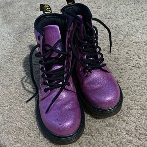 Little girl size 13 Dr. Martens boots